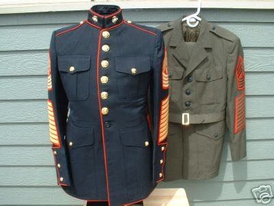 USMC Marine Corp Master Gunnery Sergeant uniform set | #26050958