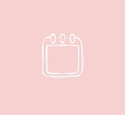 Aesthetic Pastel Pink Photos App Logo