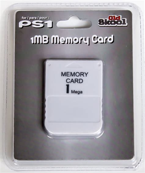 PS1 Memory Card for Sony PlayStation 1 (1MB) - Walmart.com