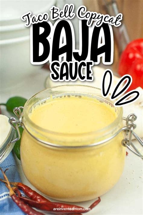 Homemade Taco Bell Baja Sauce (Easy Copycat Recipe) | A Reinvented Mom