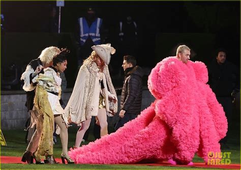 Sam Smith Dons Stunning Pink Dress While Filming New Music Video ...