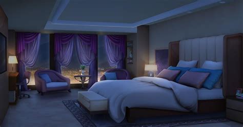 Gacha Life Backgrounds Bedroom Night