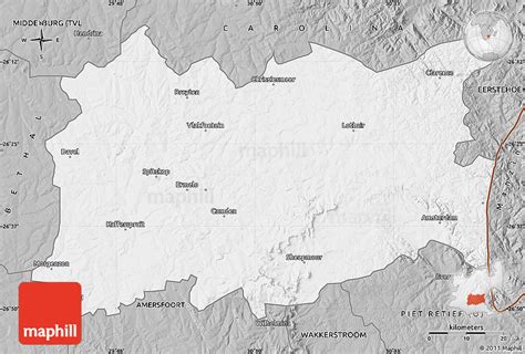 Gray Map of ERMELO