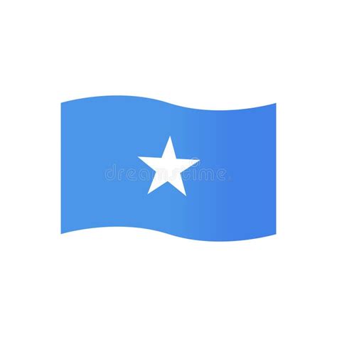 Somali flag icon vector stock vector. Illustration of white - 310400320