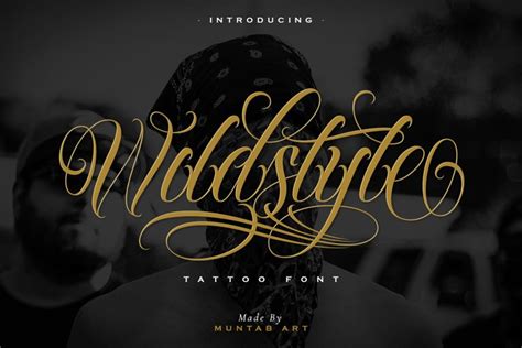 Wildstyle | Chicano Tattoo Font