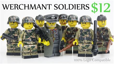 MILITARY MINIFIGURES GERMAN ARMY WW2 WEHRMACHT BLITZKRIEG (Unofficial ...