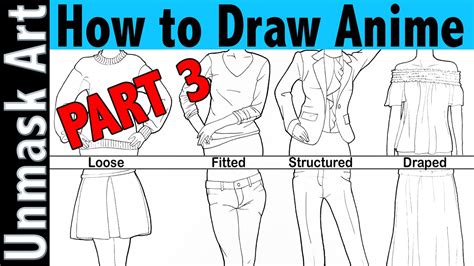 How To Draw Anime Clothes Tutorial - Artistrestaurant2