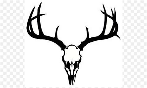 Free Deer Skull Silhouette, Download Free Deer Skull Silhouette png ...