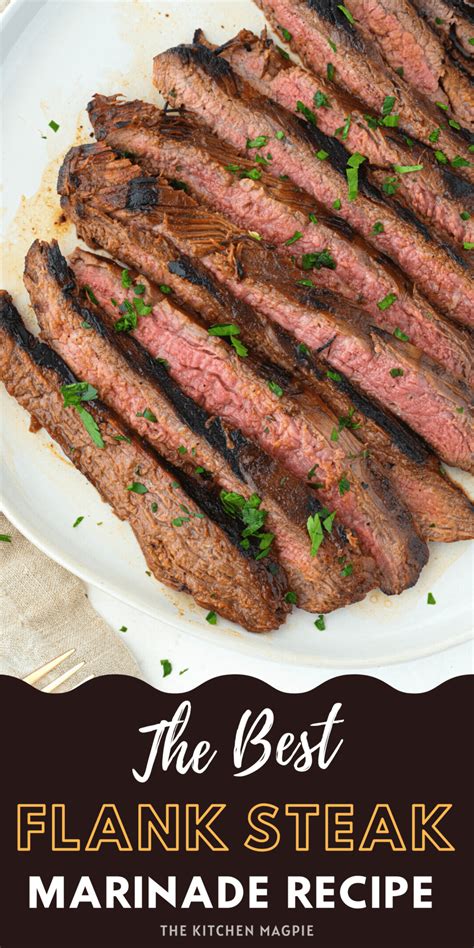 Flank Steak Marinade - The Kitchen Magpie