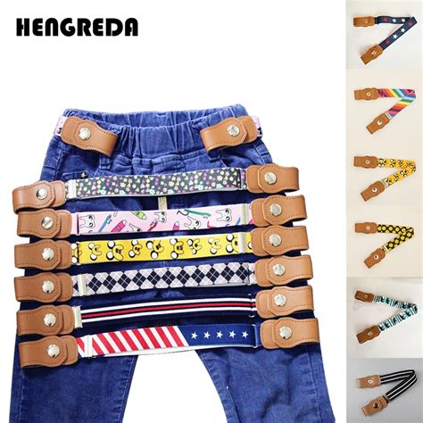 Kids Buckle Free Elastic Belt Waist Adjustable Child Belts No Buckle ...