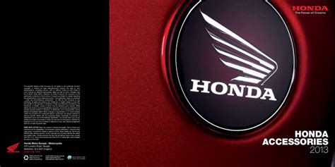 HONDA ACCESSORIES 2013