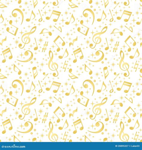 Music notes background stock vector. Image of chorus - 20895327