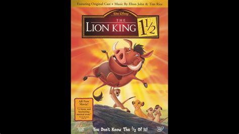 The Lion King 1 2 Dvd Menu Vhs