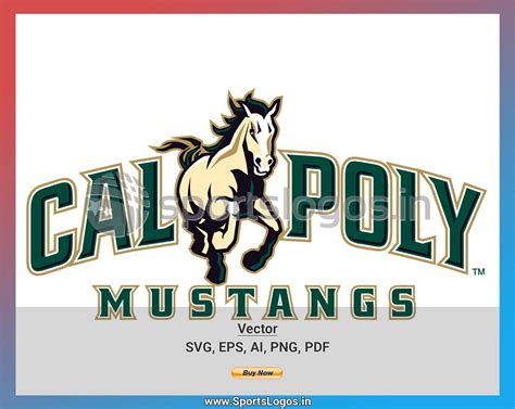 Cal Poly Mustangs - College Sports Vector SVG Logo in 5 formats ...