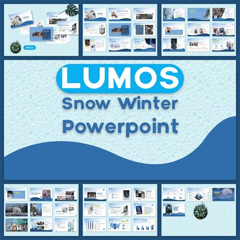 Free Snow Powerpoint Template | Master Bundles