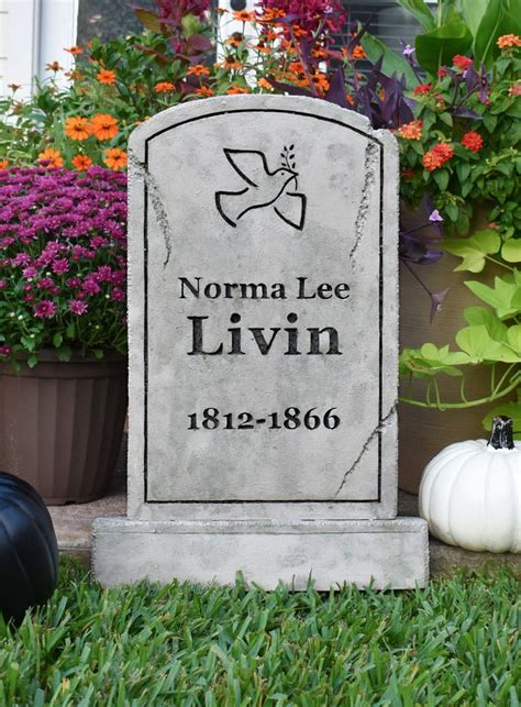 How to Make Foam Halloween Tombstones ⋆ Dream a Little Bigger