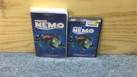 Finding Nemo Vhs Walt Disney Pixar Cassette Video Picclick | The Best ...