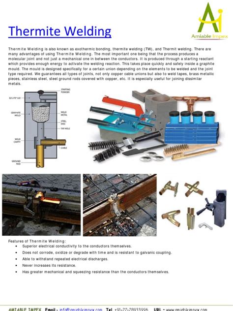 Thermite-Welding.pdf | Industrial Processes | Metals