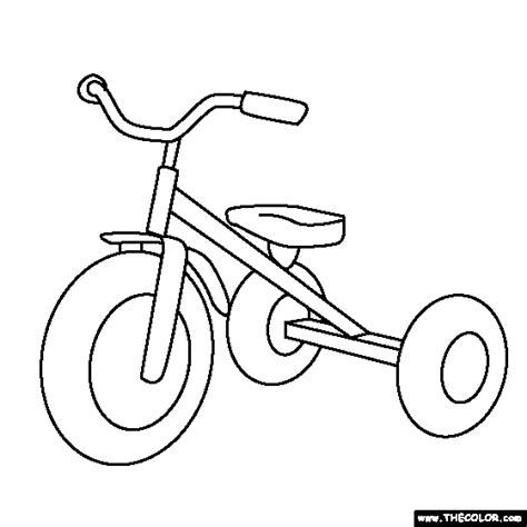 Tricycle Drawing at GetDrawings | Free download