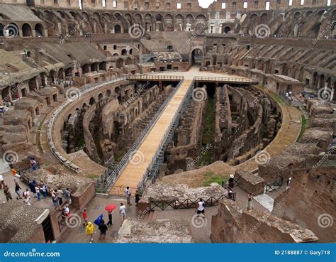 The Inside View Of Colosseum Royalty Free Stock Photography - Image ...