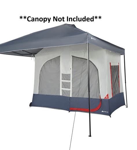 Ozark Trail 3-Person ConnecTent Canopy Tent for Straight-leg Canopy ...