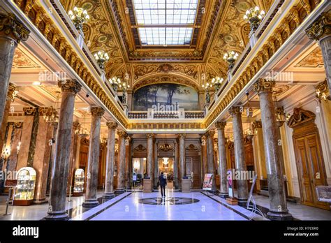 Interior of Casino de Monte-Carlo, Monaco Stock Photo - Alamy