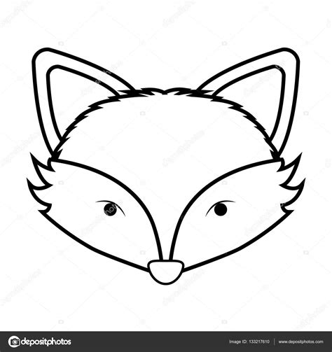 Fox Face Drawing | Free download on ClipArtMag