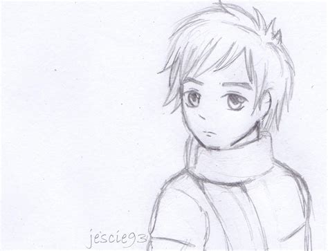 Sketch.Little boy by jescie93 on DeviantArt