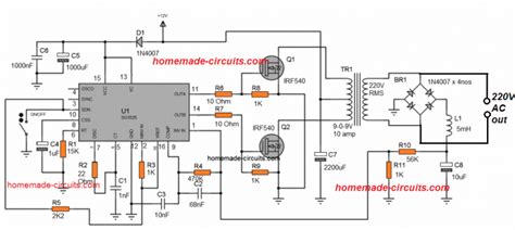 Powerful SG3525 Pure Sinewave Inverter Circuits