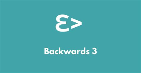 Backwards 3: How to type "Ɛ"? The easiest way ever!