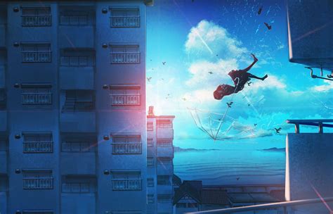 Falling Anime Wallpapers - Top Free Falling Anime Backgrounds ...