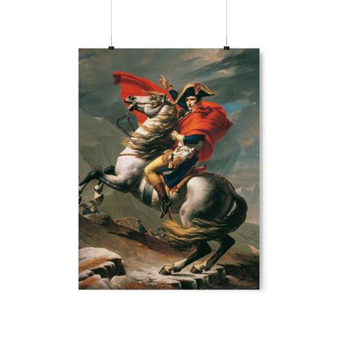 Napoleon Crossing the Alps Premium Posters – The Mob Wife