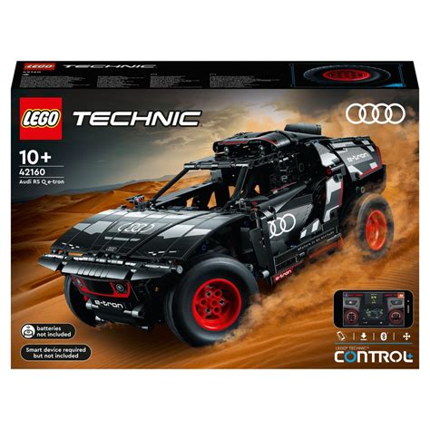 LEGO Technic 42160 Audi RS Q e-tron Remote Control Car Toy | Smyths Toys UK