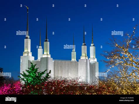 Mormon temple dc hi-res stock photography and images - Alamy