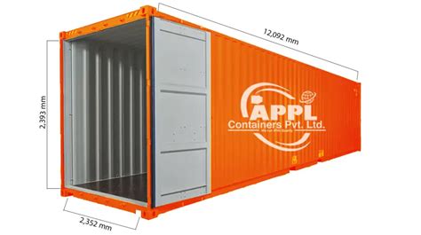 Tare Weight Of 40 Foot High Cube Container | Blog Dandk