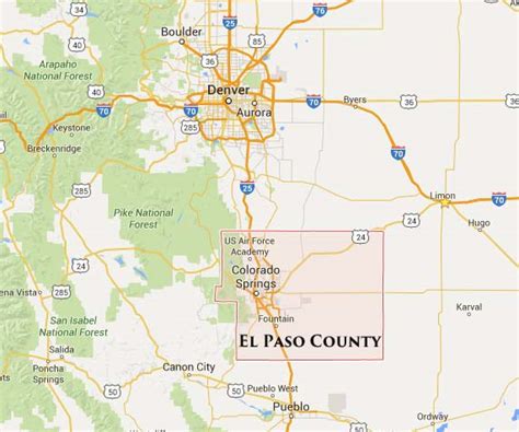 El Paso County Colorado Covid 19 Cases Map - CRONAVS