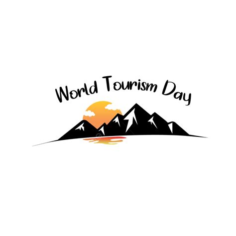 World Tourism Day Vector Art PNG, Logo World Tourism Day, Logo, Tourusm ...