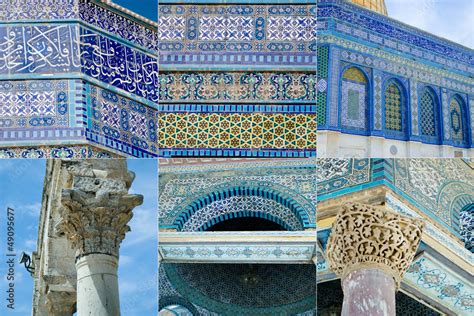 mosaic of the Dome of the Rock, Jerusalem Stock Photo | Adobe Stock