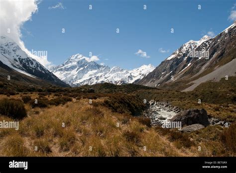 Mount Cook National Park Stock Photo - Alamy