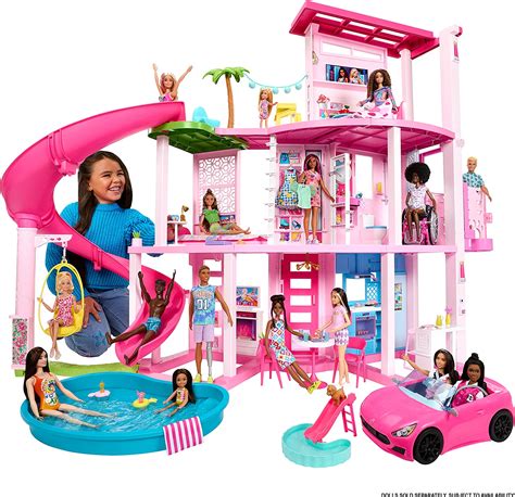 Barbie Dreamhouse 2023 doll house playset - YouLoveIt.com