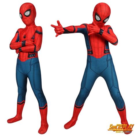 Kids Spider-man Homecoming Cosplay Suit Spandex Costume SKD19022