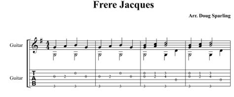 Frère Jacques - Guitar Noise