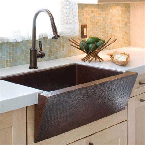 Native Trails Zuma 33" Copper Farmhouse Sink, Antique Copper, CPK290 | Kitchen sink decor ...