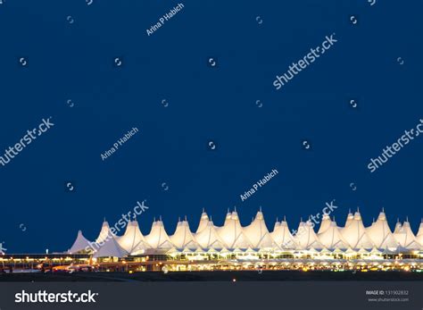 Denver International Airport Night Royalty-Free Images, Stock Photos ...