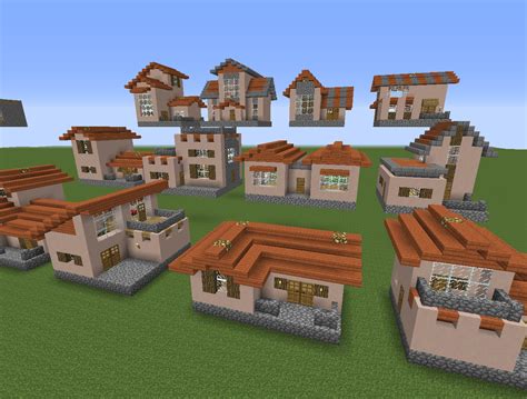 Minecraft Village House Types