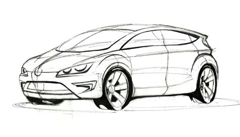 Car Design Academy - Design Sketch - Car Body Design