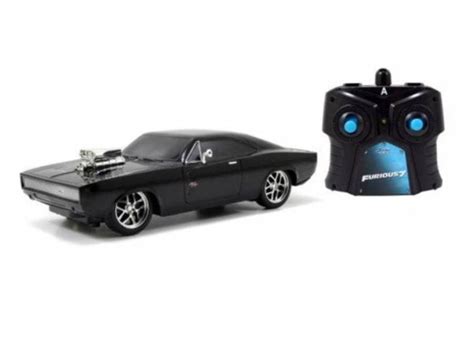 Jada Toys FAST & FURIOUS Dom’s Dodge Charger R/T R/C Car 1:24 2.4GHz T