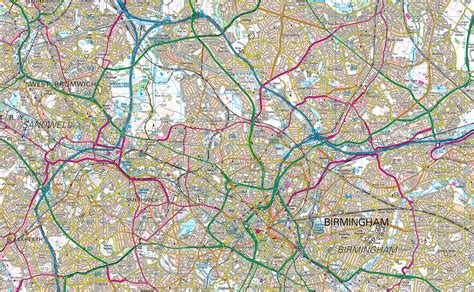 West Midlands County Map | I Love Maps