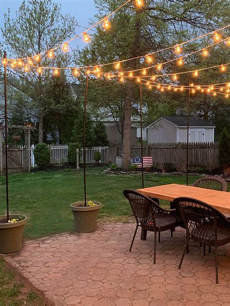 20+ Patio String Lights Ideas - HMDCRTN