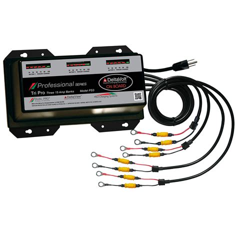 Dual Pro Professional Series Battery Charger PS3 - Pro Fishing Supply